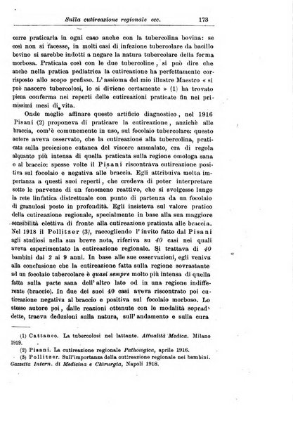 La pediatria periodico mensile indirizzato al progresso degli studi sulle malattie dei bambini