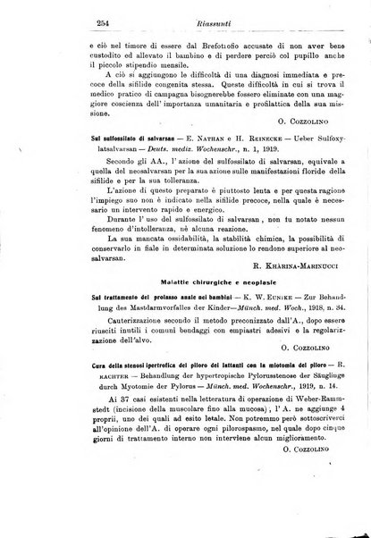 La pediatria periodico mensile indirizzato al progresso degli studi sulle malattie dei bambini