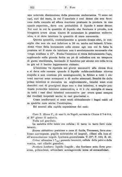 La pediatria periodico mensile indirizzato al progresso degli studi sulle malattie dei bambini