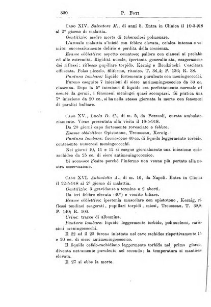 La pediatria periodico mensile indirizzato al progresso degli studi sulle malattie dei bambini