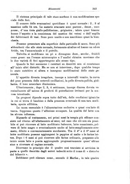 La pediatria periodico mensile indirizzato al progresso degli studi sulle malattie dei bambini