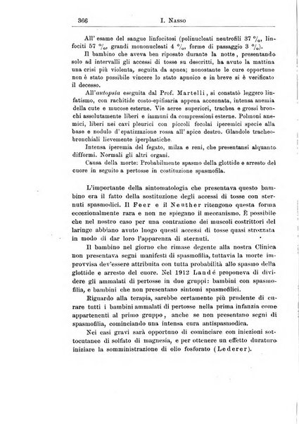 La pediatria periodico mensile indirizzato al progresso degli studi sulle malattie dei bambini