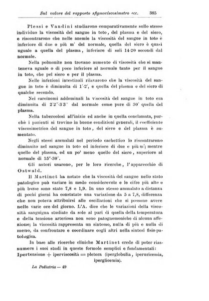 La pediatria periodico mensile indirizzato al progresso degli studi sulle malattie dei bambini