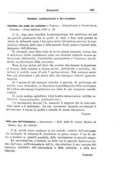 La pediatria periodico mensile indirizzato al progresso degli studi sulle malattie dei bambini