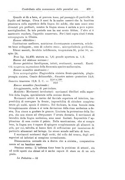 La pediatria periodico mensile indirizzato al progresso degli studi sulle malattie dei bambini