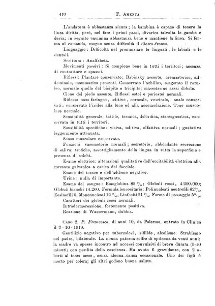 La pediatria periodico mensile indirizzato al progresso degli studi sulle malattie dei bambini