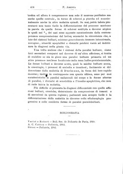 La pediatria periodico mensile indirizzato al progresso degli studi sulle malattie dei bambini