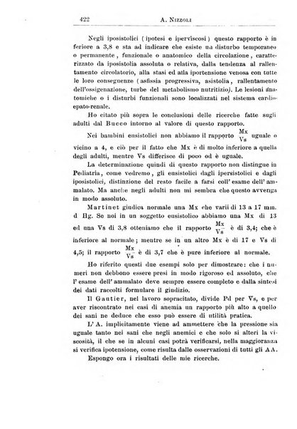 La pediatria periodico mensile indirizzato al progresso degli studi sulle malattie dei bambini