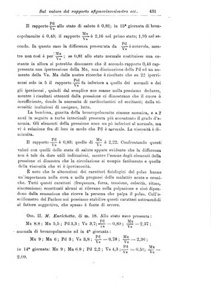 La pediatria periodico mensile indirizzato al progresso degli studi sulle malattie dei bambini