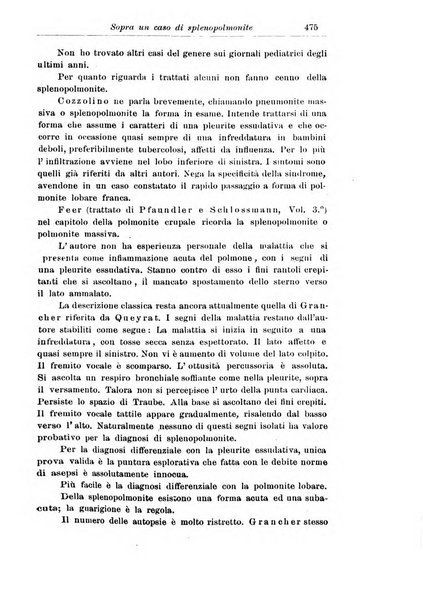 La pediatria periodico mensile indirizzato al progresso degli studi sulle malattie dei bambini