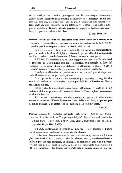 La pediatria periodico mensile indirizzato al progresso degli studi sulle malattie dei bambini