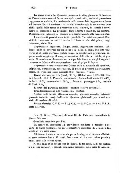 La pediatria periodico mensile indirizzato al progresso degli studi sulle malattie dei bambini