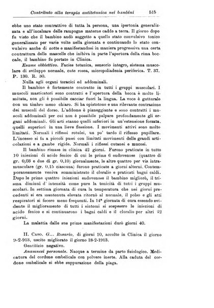 La pediatria periodico mensile indirizzato al progresso degli studi sulle malattie dei bambini