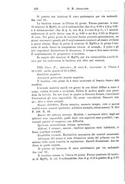 La pediatria periodico mensile indirizzato al progresso degli studi sulle malattie dei bambini