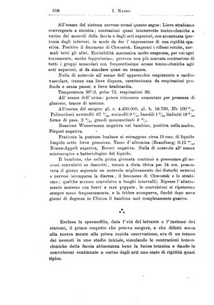 La pediatria periodico mensile indirizzato al progresso degli studi sulle malattie dei bambini