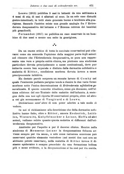 La pediatria periodico mensile indirizzato al progresso degli studi sulle malattie dei bambini