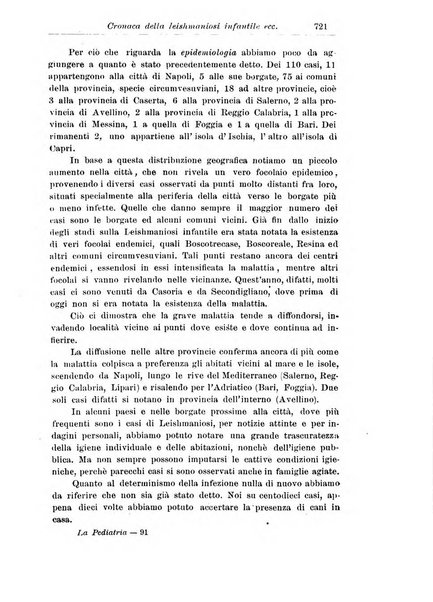 La pediatria periodico mensile indirizzato al progresso degli studi sulle malattie dei bambini