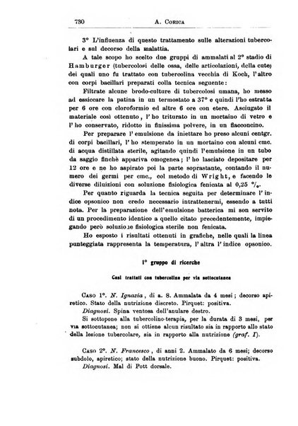 La pediatria periodico mensile indirizzato al progresso degli studi sulle malattie dei bambini