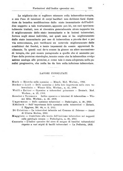 La pediatria periodico mensile indirizzato al progresso degli studi sulle malattie dei bambini