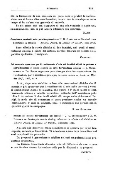 La pediatria periodico mensile indirizzato al progresso degli studi sulle malattie dei bambini