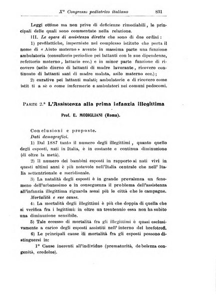 La pediatria periodico mensile indirizzato al progresso degli studi sulle malattie dei bambini