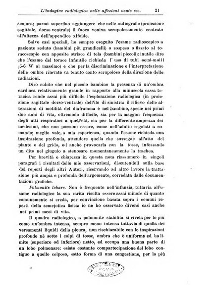 La pediatria periodico mensile indirizzato al progresso degli studi sulle malattie dei bambini