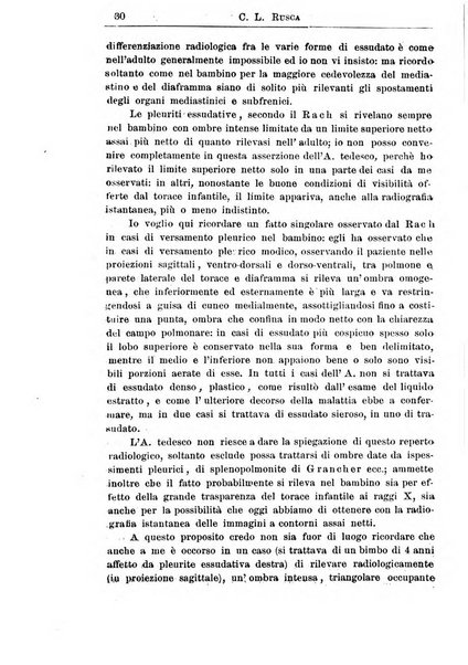 La pediatria periodico mensile indirizzato al progresso degli studi sulle malattie dei bambini