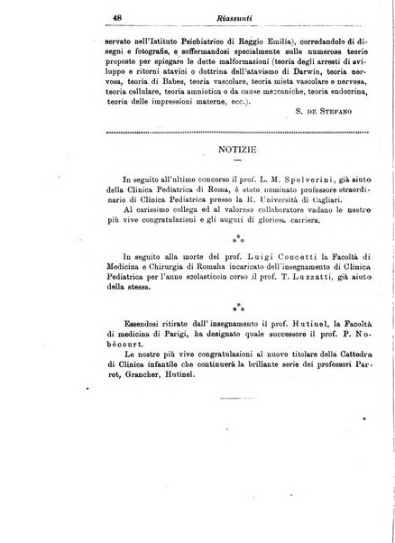 La pediatria periodico mensile indirizzato al progresso degli studi sulle malattie dei bambini