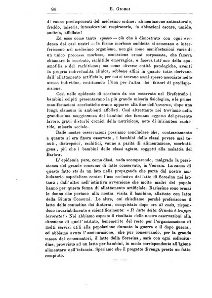 La pediatria periodico mensile indirizzato al progresso degli studi sulle malattie dei bambini