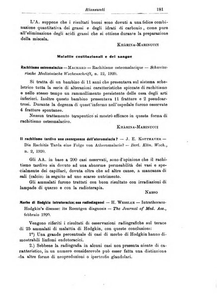 La pediatria periodico mensile indirizzato al progresso degli studi sulle malattie dei bambini