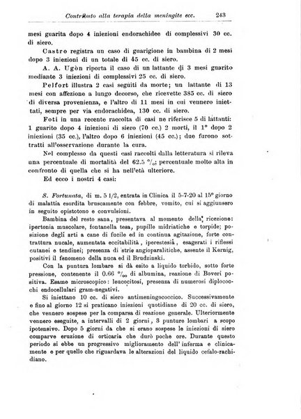 La pediatria periodico mensile indirizzato al progresso degli studi sulle malattie dei bambini