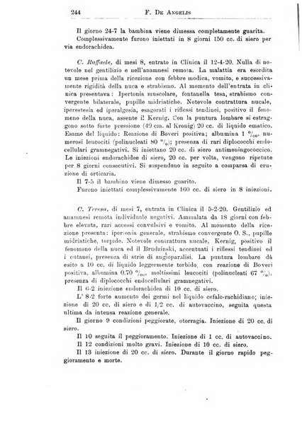 La pediatria periodico mensile indirizzato al progresso degli studi sulle malattie dei bambini