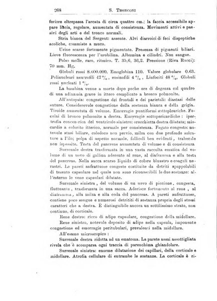 La pediatria periodico mensile indirizzato al progresso degli studi sulle malattie dei bambini