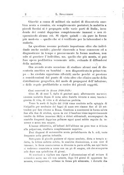 La pediatria periodico mensile indirizzato al progresso degli studi sulle malattie dei bambini