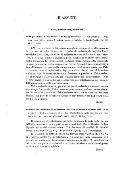 La pediatria periodico mensile indirizzato al progresso degli studi sulle malattie dei bambini