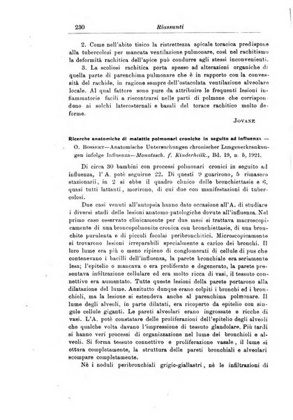 La pediatria periodico mensile indirizzato al progresso degli studi sulle malattie dei bambini