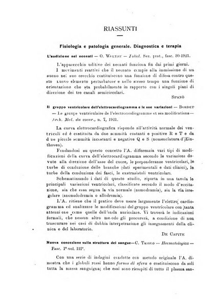 La pediatria periodico mensile indirizzato al progresso degli studi sulle malattie dei bambini