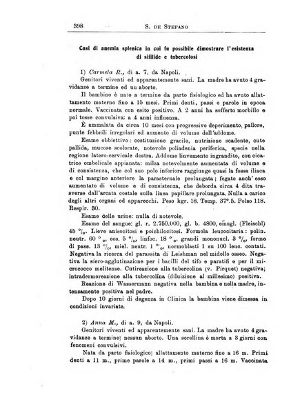 La pediatria periodico mensile indirizzato al progresso degli studi sulle malattie dei bambini