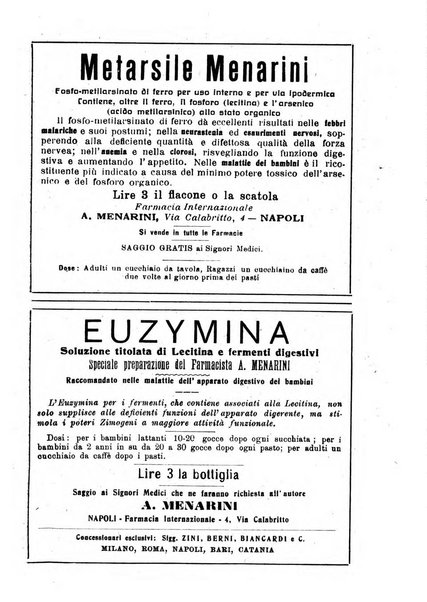 La pediatria periodico mensile indirizzato al progresso degli studi sulle malattie dei bambini