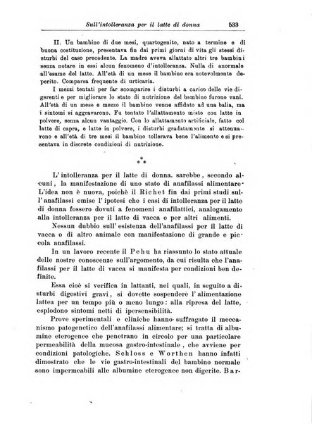 La pediatria periodico mensile indirizzato al progresso degli studi sulle malattie dei bambini