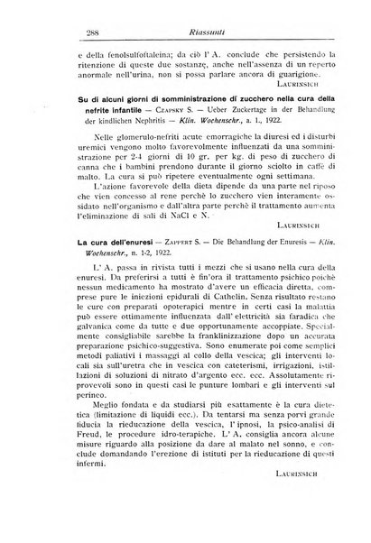 La pediatria periodico mensile indirizzato al progresso degli studi sulle malattie dei bambini