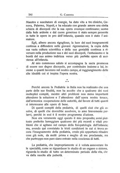 La pediatria periodico mensile indirizzato al progresso degli studi sulle malattie dei bambini