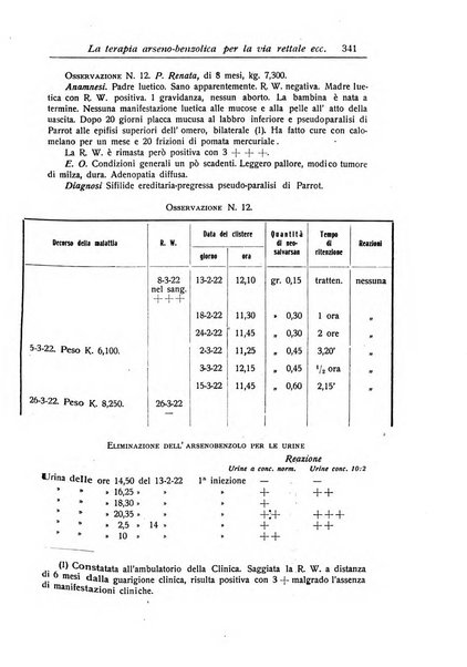 La pediatria periodico mensile indirizzato al progresso degli studi sulle malattie dei bambini