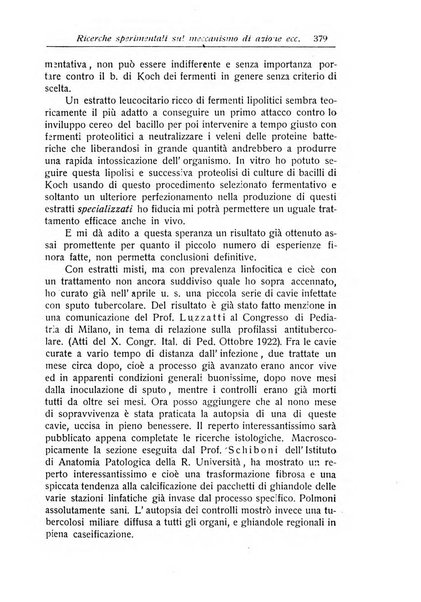 La pediatria periodico mensile indirizzato al progresso degli studi sulle malattie dei bambini