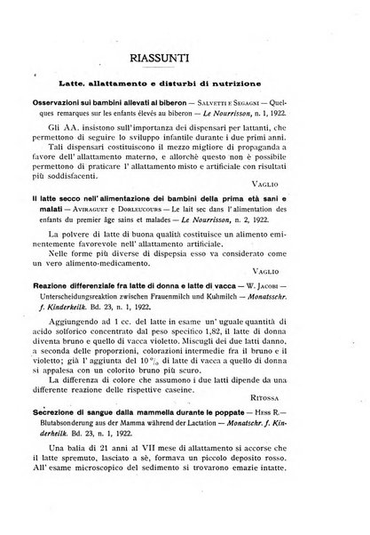 La pediatria periodico mensile indirizzato al progresso degli studi sulle malattie dei bambini