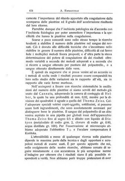 La pediatria periodico mensile indirizzato al progresso degli studi sulle malattie dei bambini