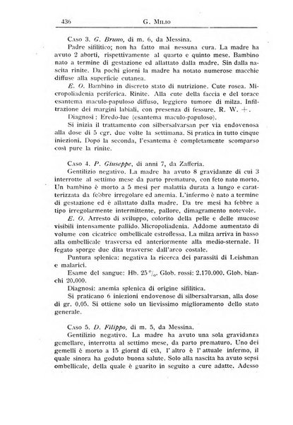 La pediatria periodico mensile indirizzato al progresso degli studi sulle malattie dei bambini