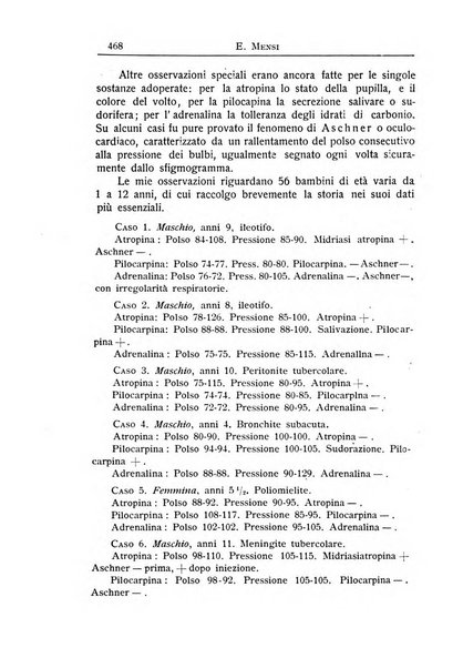 La pediatria periodico mensile indirizzato al progresso degli studi sulle malattie dei bambini