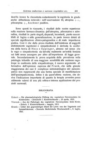 La pediatria periodico mensile indirizzato al progresso degli studi sulle malattie dei bambini