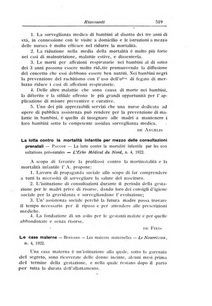 La pediatria periodico mensile indirizzato al progresso degli studi sulle malattie dei bambini